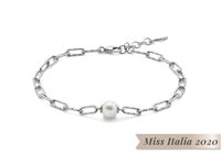 Bracciale Miluna Donna Miss Italia 2020 in Argento Perla PBR3140B - PBR3140B